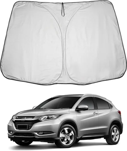 Vista 52 de LUWU Parasol para parabrisas para Dodge RAM 1500 y 2500 2009-2018 - Parasol para ventana delantera con bloqueo de rayos UV