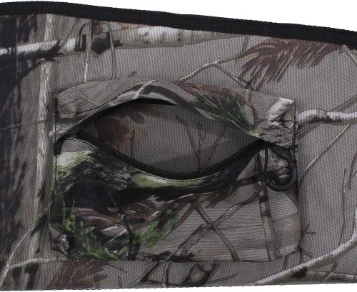 Vista 6 de Funda de escopeta suave para rifles sin mira Long Gun Padded Carrying Bag for Hunting and Shooting Camouflaje