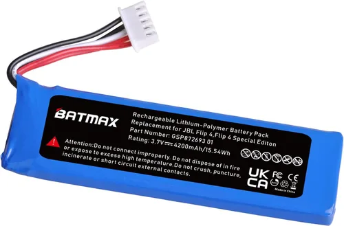 Vista 5 de Batmax Nueva batería de 4200mAh para JBL Flip 4, Flip 4 Special Edition, JBL GSP872693 01