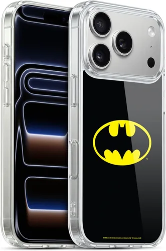 Vista 396 de Head Case Designs Funda de gel con licencia oficial de Batman DC Comics Bat Signal Logos [protección de grado militar] compatible con Apple iPhone 7