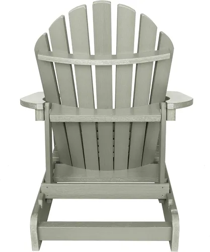 Vista 4 de Highwood Hamilton - Silla Adirondack plegable y reclinable fabricada en Estados Unidos, tamaño adulto, eucalipto