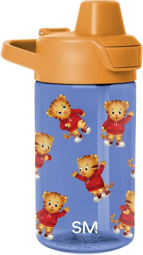 Vista 29 de Simple Modern Marvel Spiderman - Botella de agua Summit de plástico Tritan para niños, taza sin BPA de 12 onzas con tapa cubierta con popote a