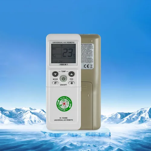 Vista 7 de K-1038E Control remoto universal de aire acondicionado para LG, Midea, Fujitsu, Panasonic, Samsung Air Condition, 1000 en 1 controlador de A/C