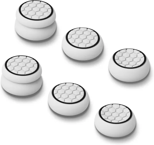 Vista 10 de Thumb Grips Caps Performance Joystick Cover Controller for CQC FPS Games, Compatible with PS5, PS4, Xbox Series X/S,Xbox One,Switch Pro,3Pairs(6pcs)