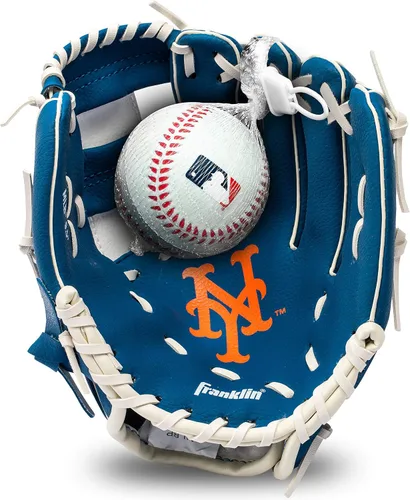 Vista 26 de Franklin Sports MLB Youth Teeball Glove and Ball Set - Kids Baseball and Teeball - Perfect First Kids Glove - 9.5