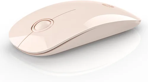 Vista 16 de RAPIQUE Ratón Inalámbrico Bluetooth - (BT5.1+USB) Ratón de Computadora de Modo Dual Delgado con Clic Silencioso, Baja Potencia y 1600 DPI, Ratón