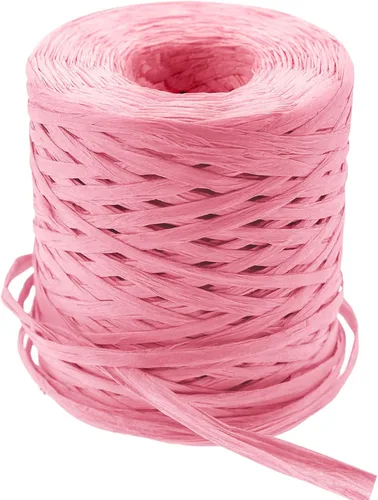 Vista 9 de Cinta de papel de rafia de 218 yardas para manualidades, 1/4 pulgadas por 218 yardas