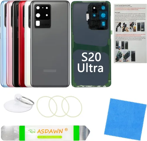 Vista 79 de Para Galaxy Note 8 SM-N950 All Carriers Reemplazo de cristal del panel Cinta preinstalada + lente de cámara preinstalada + kit de herramientas