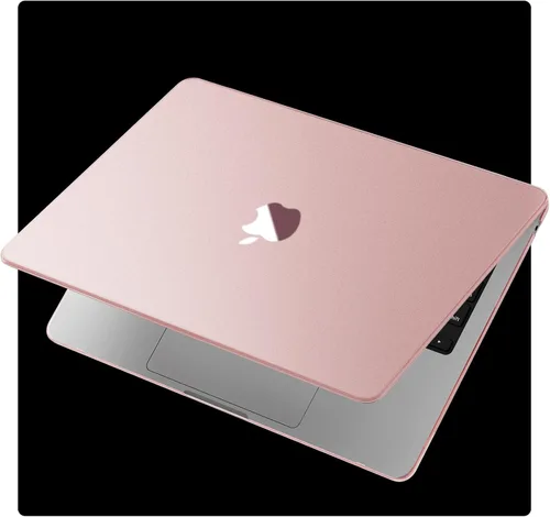 Vista 4 de Soonjet Funda para MacBook Air de 13 pulgadas M5 M4 M3 M2 2026 2025-2022 Protección contra caídas Funda protectora transparente para laptop