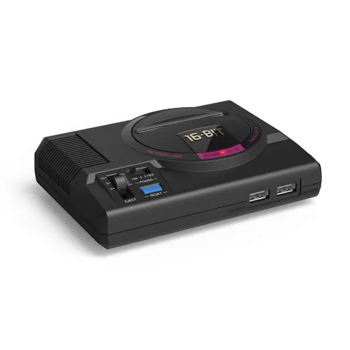 Vista 2 de Preloaded Genesis Mini Retro Console Compatible w Genesis, Master System, Sega1000, Sega CD, Sega 32X, NES, SNES Emulator, Full Library of Genesis