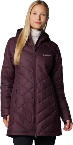 Vista 38 de Columbia Chaqueta larga con capucha Heavenly para mujer Verde (Stone Green)