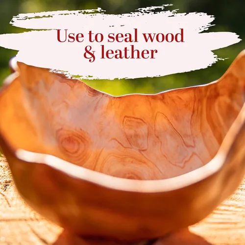 Vista 3 de Copos de cera de carnauba para bálsamos, velas y cuidado de la piel Cera vegana natural, ingrediente para bálsamo labial, bálsamos y acabado