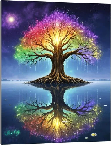 Vista 10 de TINDAY Kit de pintura al óleo por números para adultos, pintura de colibrí por números para adultos, principiantes, pintura en lienzo por números