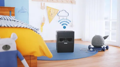 Vista 6 de AH515 Original Connect Humidificador evaporativo sin filtro - Espacios de hasta 375 pies cuadrados - Negro - Compatible con WiFi