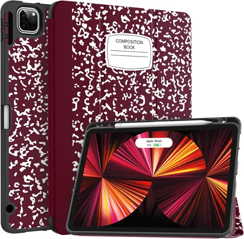 Vista 15 de Soke Funda para iPad Pro 11 (M2) 2022/2021/2020 con soporte para lápices