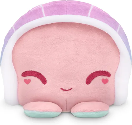 Vista 5 de TeeTurtle - Peluche reversible de hongos místicos de 4 pulgadas