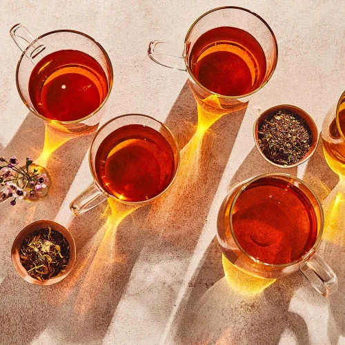 Vista 6 de Palais des Thés Té verde – Mezcla orgánica de bienestar brasileño para energía con matcha, mate, guaraná, acai y acerola – Té de hojas sueltas