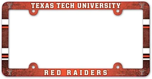 Vista 33 de NCAA Placa de vehículo con marco a todo
