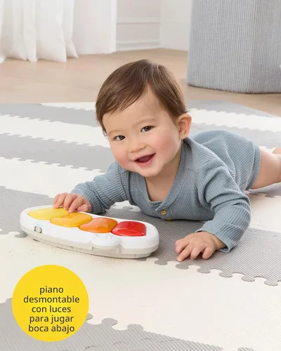 Vista 6 de Centro de actividades Skip Hop para bebés, con tres estaciones, multifunción, para niños de 4 meses