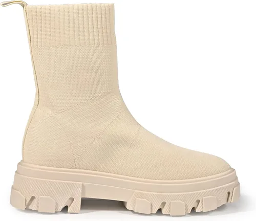 Vista 3 de READYSALTED - Botines de plataforma para mujer con tacón grueso (DENAH601)