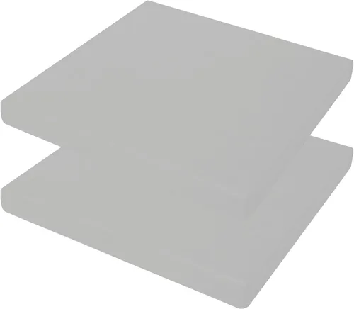 Vista 12 de Juego de 2 cojines antideslizantes para sillas de exterior, gris