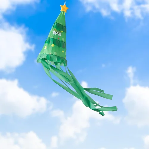 Vista 5 de Accent Plus Manga de viento del árbol de Navidad