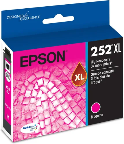 Vista 14 de Epson DURABrite T252XL220 Ultra cian. Cartucho de inyección de tinta de capacidad estándar., Negro