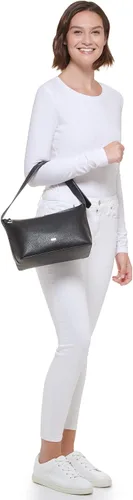 Vista 6 de DKNY Tania Large Demi, NegroPlata, NegroPlata