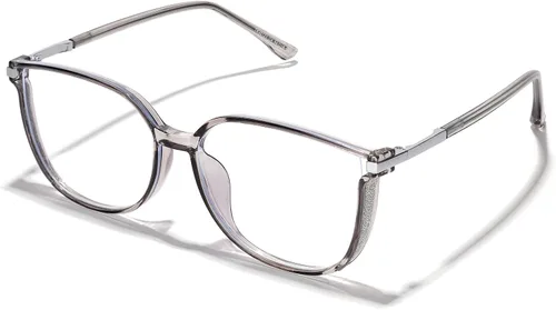 Vista 8 de ZanyLen Vintage Cat-eye Blue Light Blocking Glasses for Women, Lightweight TR90 Fashion Eyeglasses