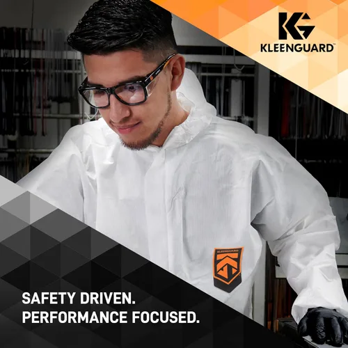 Vista 3 de KleenGuard™ V30 Maverick™ - Gafas de seguridad (49311), con revestimiento antivaho KleenVision™, lentes ahumadas, montura negra, gafas de sol unisex