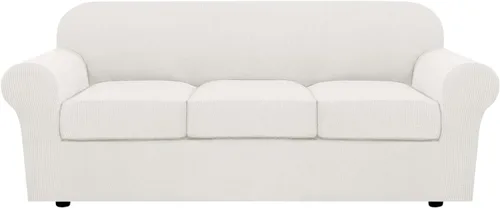 Vista 52 de H.VERSAILTEX Fundas de Sofá Elásticas para Cojines Fundas de Sofá para Muebles de Sala Fundas Protectoras