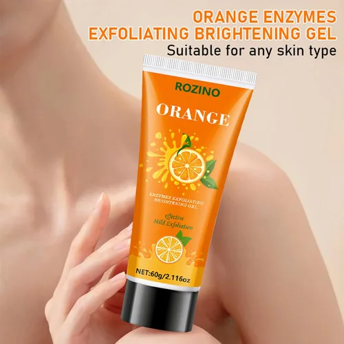 Vista 7 de Enzyme Exfoliating Brightening Gel Face Wash, exfoliante diario suave, limpiador profundo de poros para una piel suave y brillante, adecuado