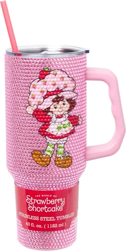 Vista 41 de Silver Buffalo Betty Boop Core - Vaso de acero inoxidable con tapa para pajilla, tapa, popote y asa, 40 onzas