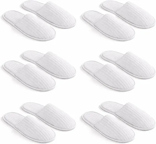 Vista 9 de Maeline Zapatillas de spa, antideslizantes, desechables, al por mayor, pantuflas de hotel para invitados, multicolor reutilizables, para interiores