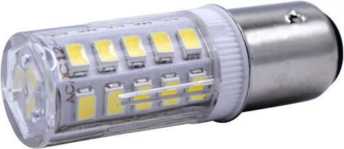 Vista 9 de HQRP BAY15d Bombilla LED de repuesto para bombilla Ancor Marine 529340 529341 521158 521162 521166 529344 base de índice de contacto doble, 33LED