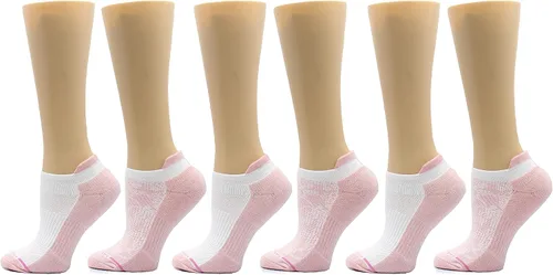 Vista 25 de Dr. Motion calcetines de compresión de corte bajo para mujer, 2 piezas