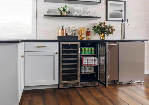Vista 3 de EdgeStar CWB2886FD Enfriador de vino y bebidas integrado de 30 pulgadas