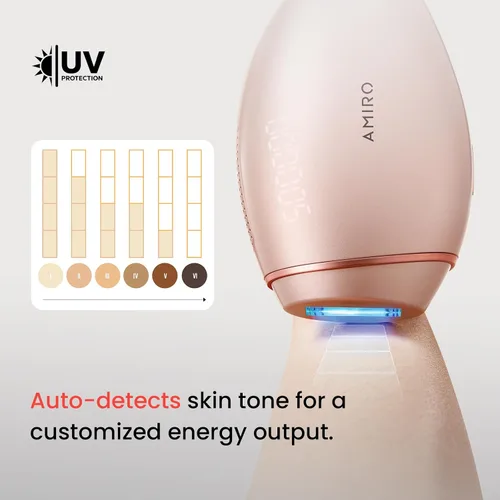 Vista 2 de AMIRO IPL Hair Removal with Ice-Cooling, Smart Skin Sensor & Auto-glide