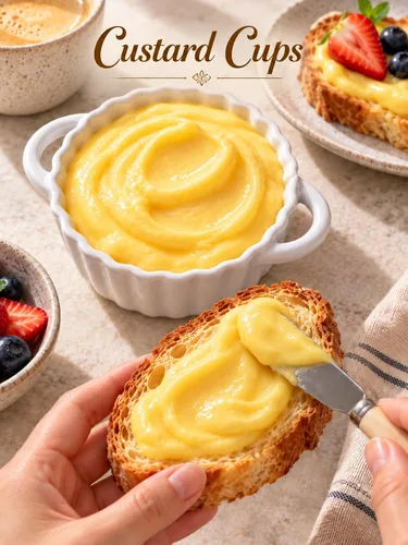 Vista 7 de 4 oz Ceramic Creme Brulee Ramekins with Two Handles, Souffles Dish 3.5*1.6in 6 Pcs Pudding Custard Cups; Healthy Glaze; Dipping Sauce Dishes; Gifts