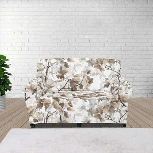 Vista 43 de ZOUTAIRONG Fundas elásticas para sofá con estampado de ramas de camuflaje 3D para sofá, funda para muebles de un solo cojín, decoración del hogar u
