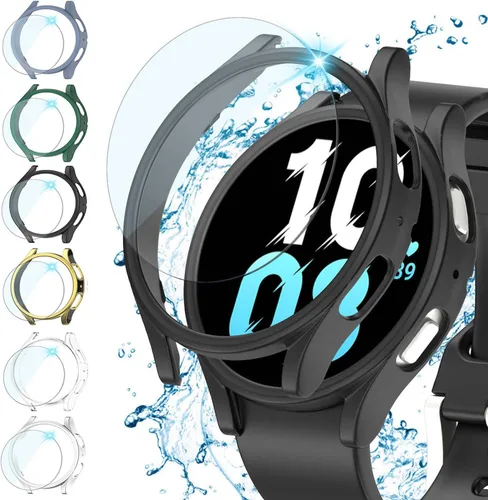 Vista 23 de Rc-Z - Funda protectora de pantalla para Samsung Galaxy Watch 5 4 de 1.575 in (6+6 unidades)