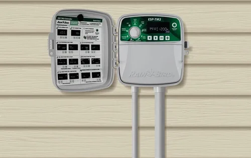 Vista 2 de Controlador de riego Rain Bird ESP-TM2 (módulo WiFi no incluido) / 4 zonas RainBird TM2-4
