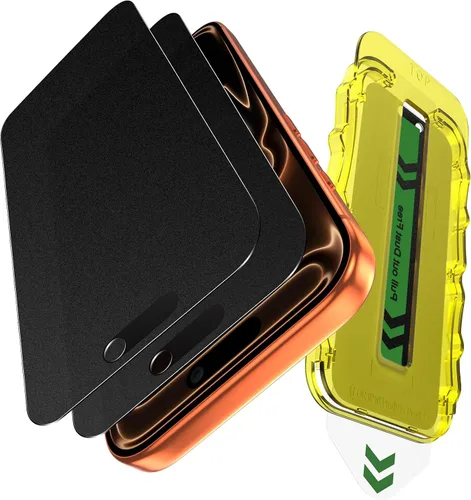 Vista 11 de Fotbor - Protector de pantalla para iPhone Xs Max/iPhone 11 Pro Max, protector de pantalla de privacidad antirreflejos, antiespía y arañazos, 2