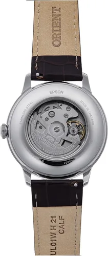 Vista 2 de Orient Bambino Versión 9 Reloj de vestir automático de acero inoxidable con calendario semanal Verde