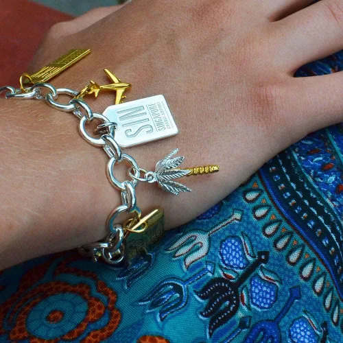 Vista 3 de Jet Set Candy Pulsera de eslabones infinitos