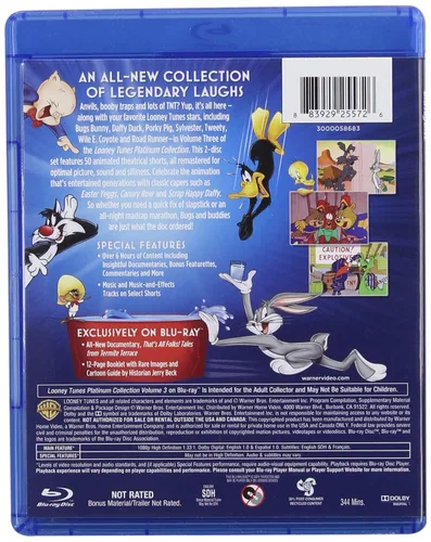 Vista 2 de Looney Tunes Platinum Collection Vol 3 Blu-ray