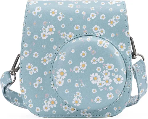 Vista 4 de Funda protectora compatible con cámara instantánea Mini 12 11 9 8 con bolsillo y correa
