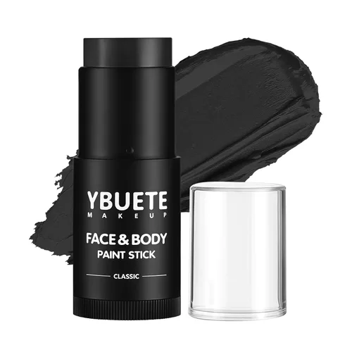 Vista 23 de YBUETE Palo de pintura a base de agua blanca para Halloween SFX Maquillaje Blanco