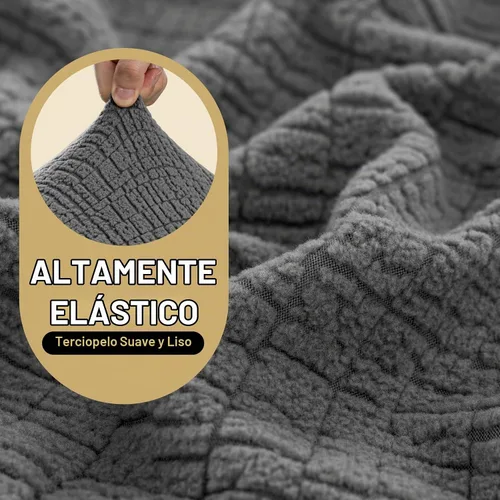 Vista 5 de H.VERSAILTEX Fundas de cojín individuales de jacquard superelásticas para sofá, protector de muebles, fundas antideslizantes suaves y gruesas