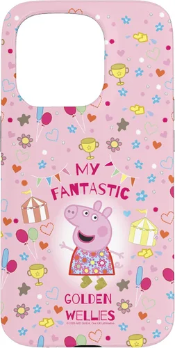 Vista 14 de Funda para iPhone 16 Peppa Pig My Fantastic Golden Wellies